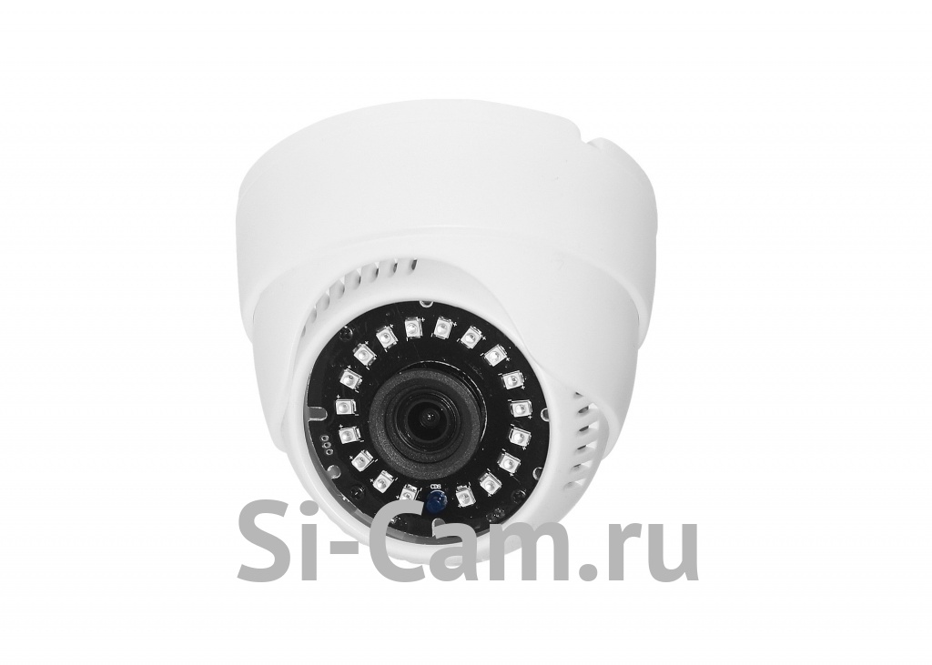 Si-Cam SC-DSW300F IR Купольная внутренняя IP видеокамера (3Mpx, 2304*1296, 25к/с, FULL COLOR,  WDR/HDR) 