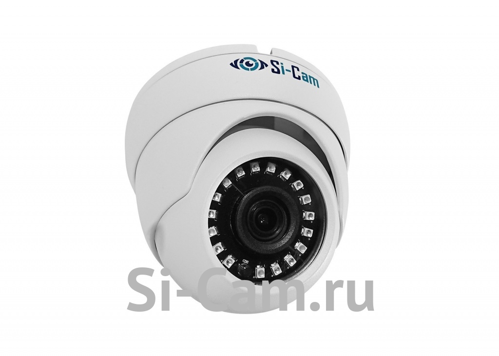 Si-Cam SC-D402F IR Купольная уличная антивандальная IP видеокамера