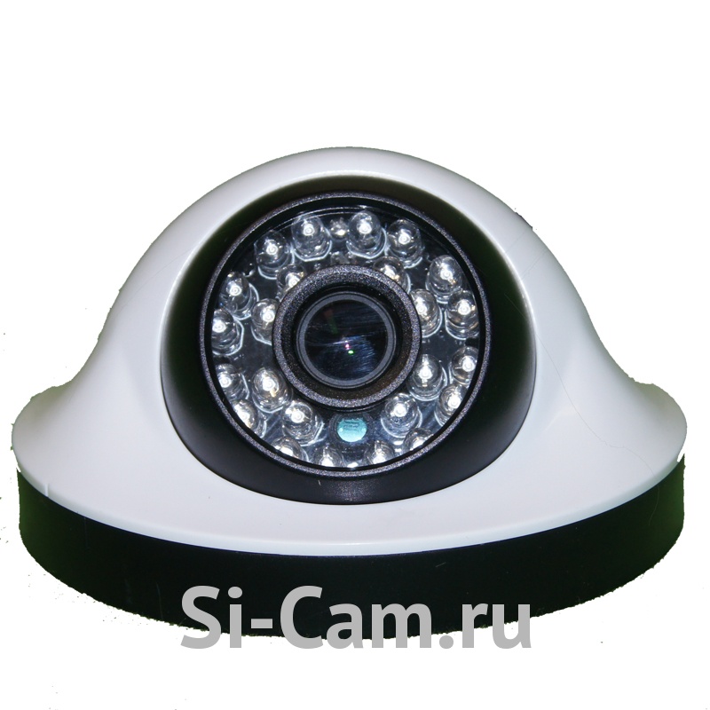 Si-Cam SC-D203F IR Купольная внутренняя IP видеокамера, 20 fps 