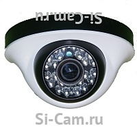 Si-Cam SC-D203F IR Купольная внутренняя IP видеокамера, 25 fps  (3Mpx, 1920*1080, 25 к/с)