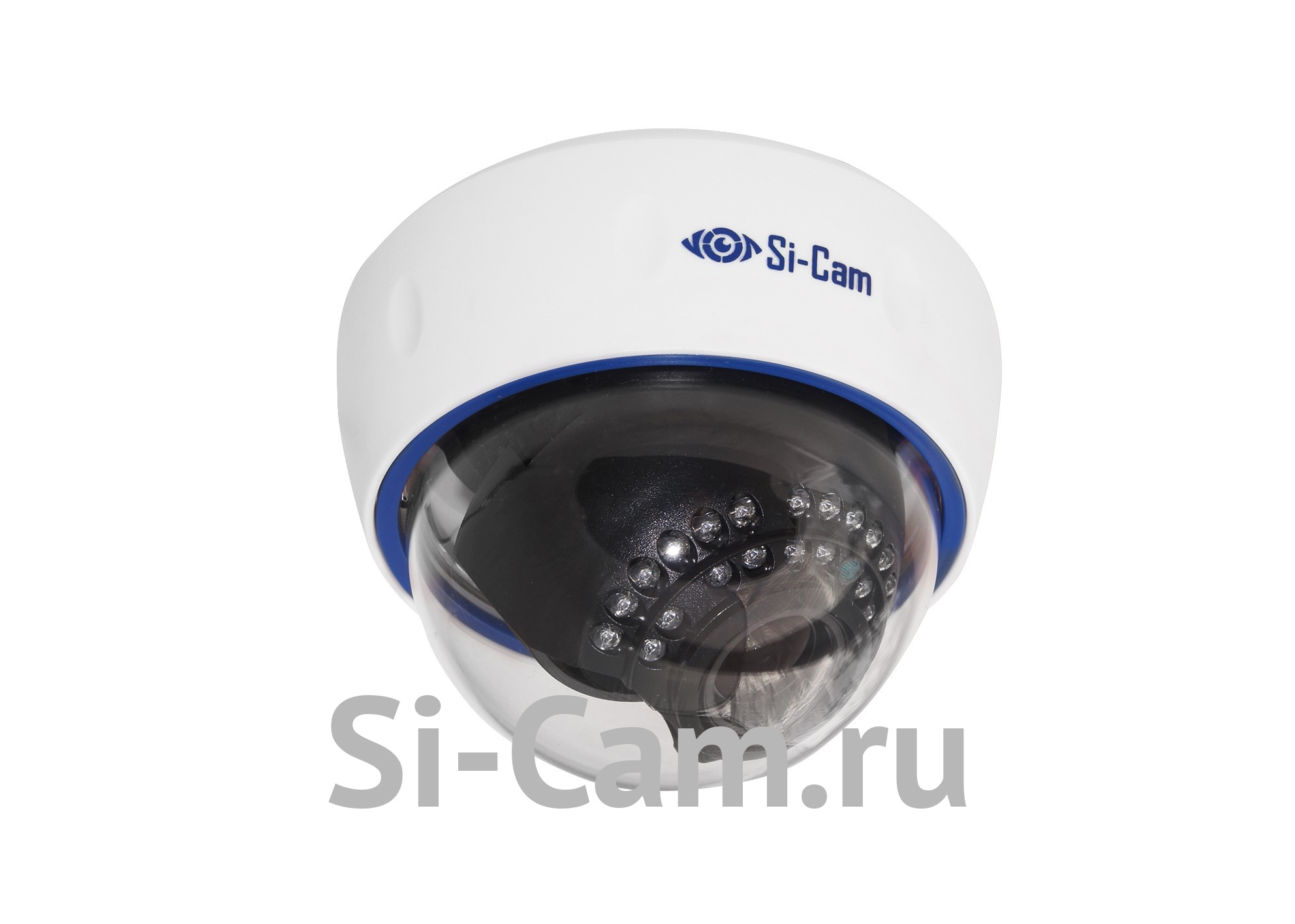 Si-Cam SC-DS400VAF IR Купольная внутренняя IP видеокамера 4 Mpx с варифокальным моторизированным объективом