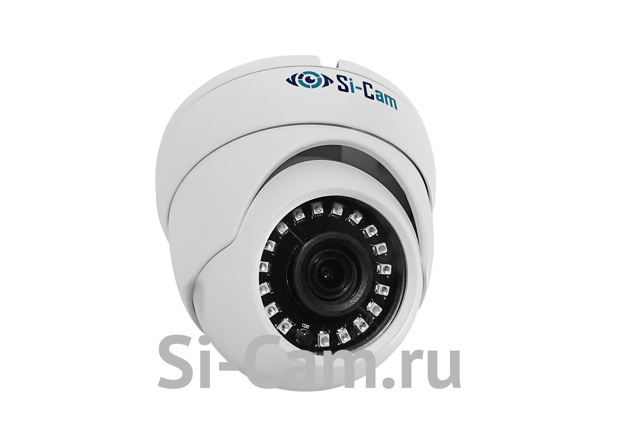 Si-Cam SC-HL402F IR Купольная уличная антивандальная AHD видеокамера  (4Mpx, 2592x1520)
