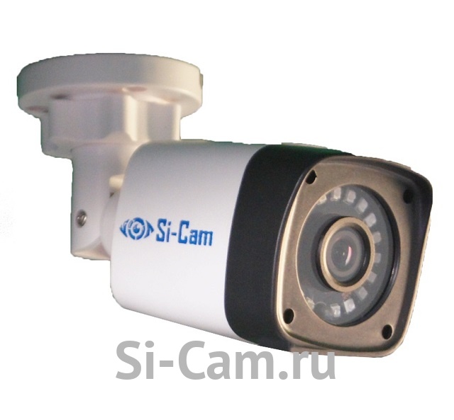 Si-Cam SC-DS201FP IR Цилиндрическая уличная IP видеокамера, 60fps